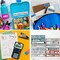 E10 Bluetooth Label Maker Machine with Tape, Continuous Waterproof Label, Versatile App with 35 Fonts and 1k+ Icons, Inkless Labeler for Home, Kitchen, School, Office Organization, Green